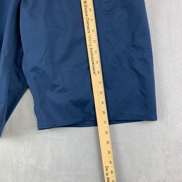 Lululemon Men Board Shorts 38 Blue Cargo Pocket 12" Wet Dry Warm Swim Hiking Gym - Picture 5 of 9